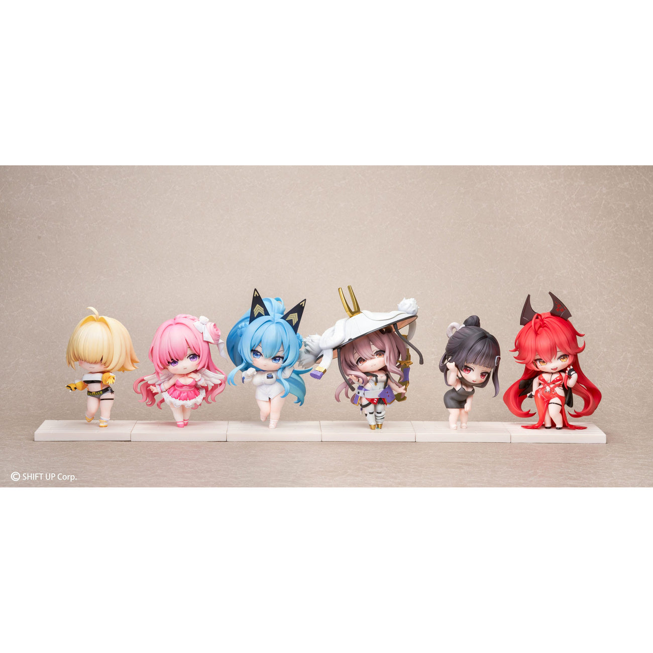 Zdjęcie produktu Goddess of Victory: Nikke SAC Series Mini figurki Zestaw 6 szt. Chibi Vol. 2 10 cm