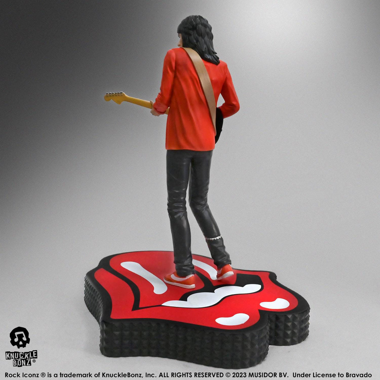 Zdjęcie produktu The Rolling Stones Rock Iconz Figura Ronnie Wood (Tattoo You Tour 1981) 22 cm