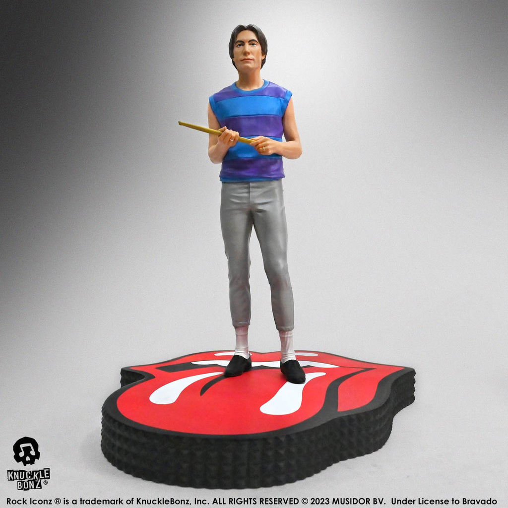 Zdjęcie produktu The Rolling Stones Rock Iconz Figura Charlie Watts (Tattoo You Tour 1981) 22 cm