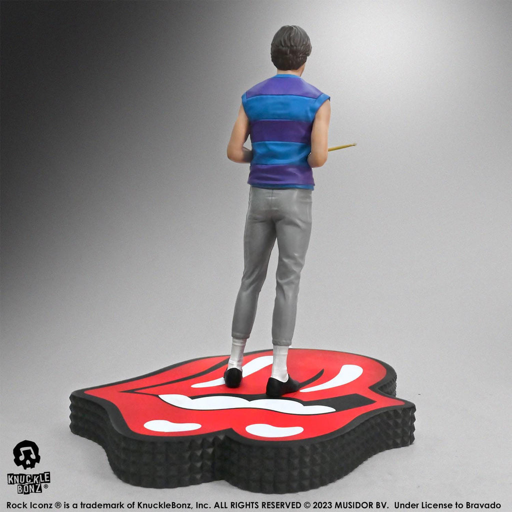 Zdjęcie produktu The Rolling Stones Rock Iconz Figura Charlie Watts (Tattoo You Tour 1981) 22 cm