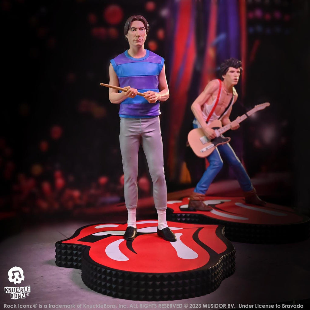 Zdjęcie produktu The Rolling Stones Rock Iconz Figura Charlie Watts (Tattoo You Tour 1981) 22 cm
