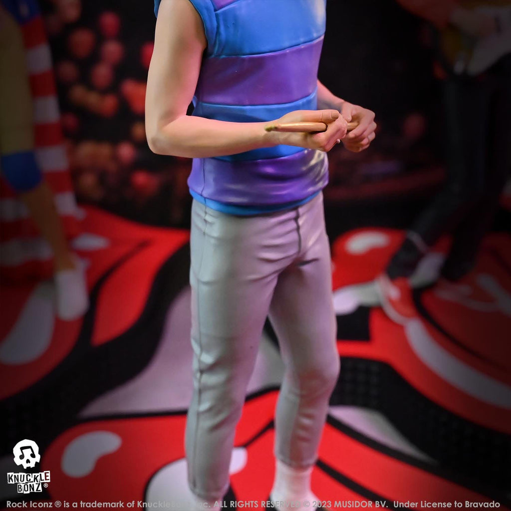 Zdjęcie produktu The Rolling Stones Rock Iconz Figura Charlie Watts (Tattoo You Tour 1981) 22 cm