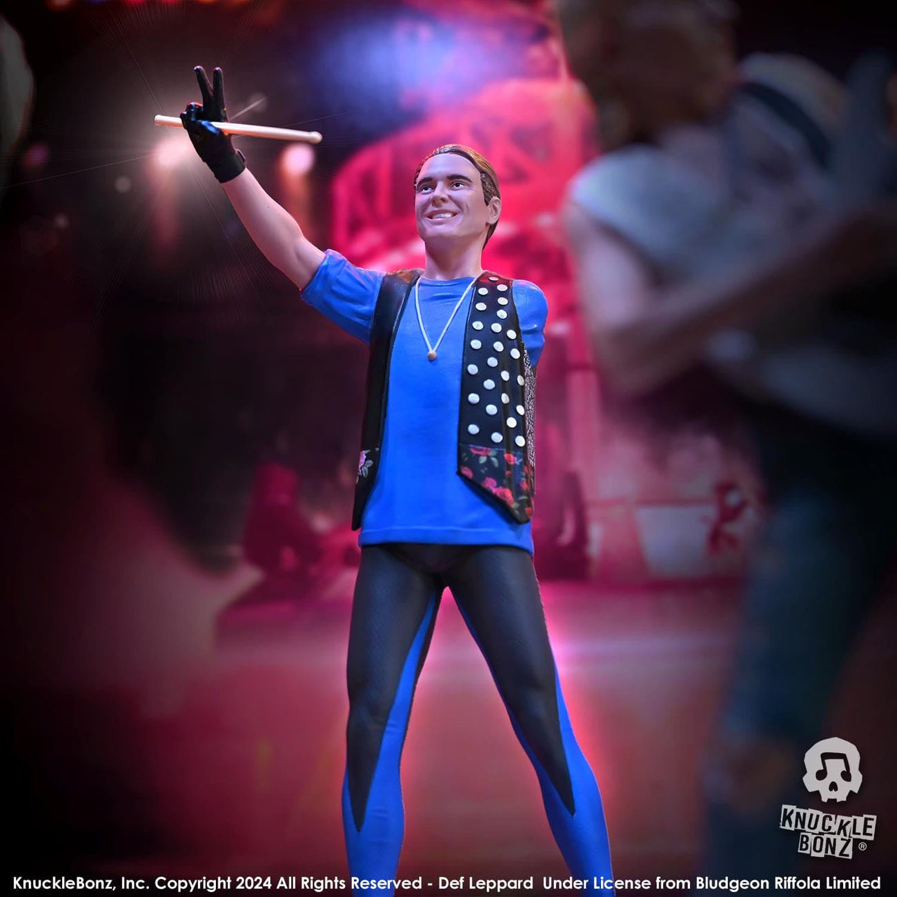 Zdjęcie produktu Def Leppard Figurka Rock Iconz Rick Allen 24 cm