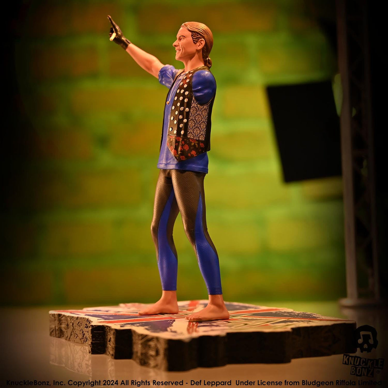 Zdjęcie produktu Def Leppard Figurka Rock Iconz Rick Allen 24 cm