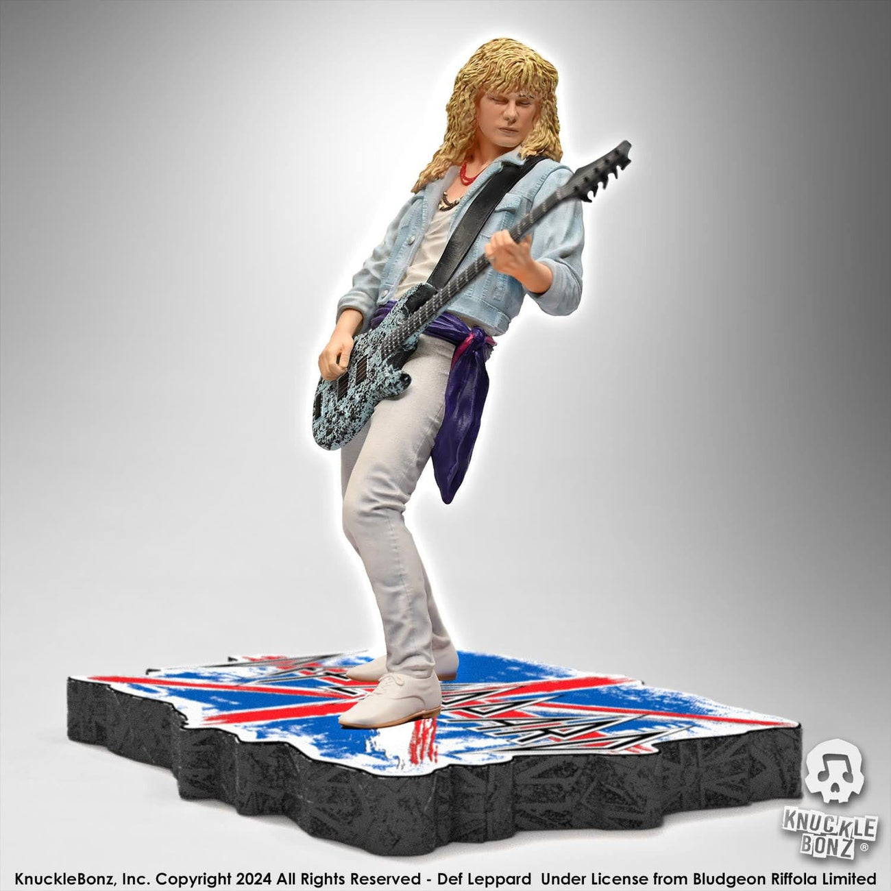 Zdjęcie produktu Def Leppard Rock Iconz Figurka Rick Savage 24 cm