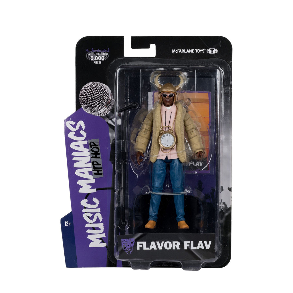 Zdjęcie produktu Figurka akcji Music Maniacs Hip Hop Flavor Flav 16 cm