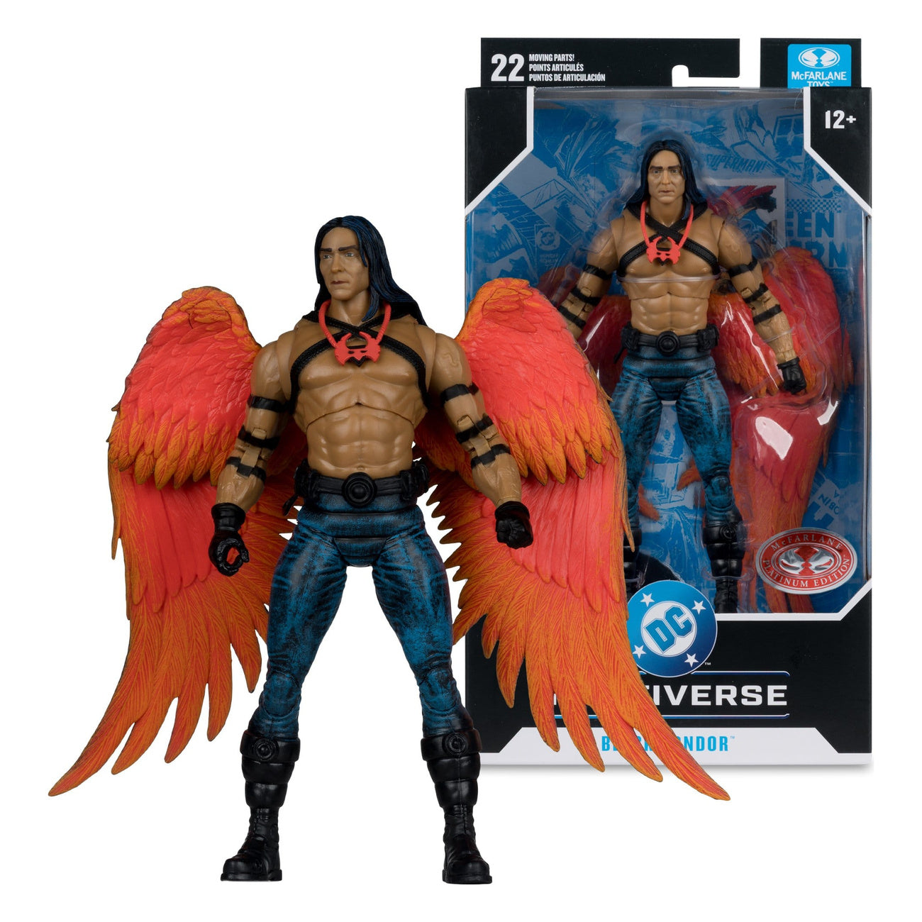 Zdjęcie produktu Figurka DC Multiverse Black Condor (DC Classic) (Red Platinum Edition) 27 cm