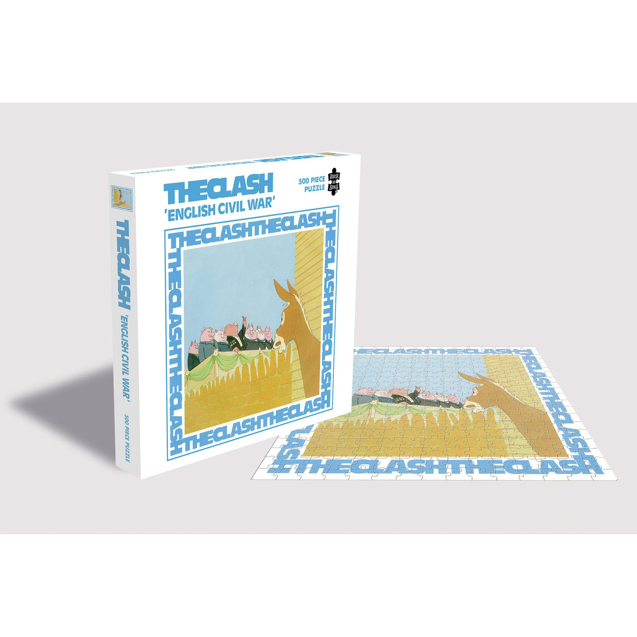 Zdjęcie produktu The Clash Rock Saws Puzzle English Civil War (500 elementów)