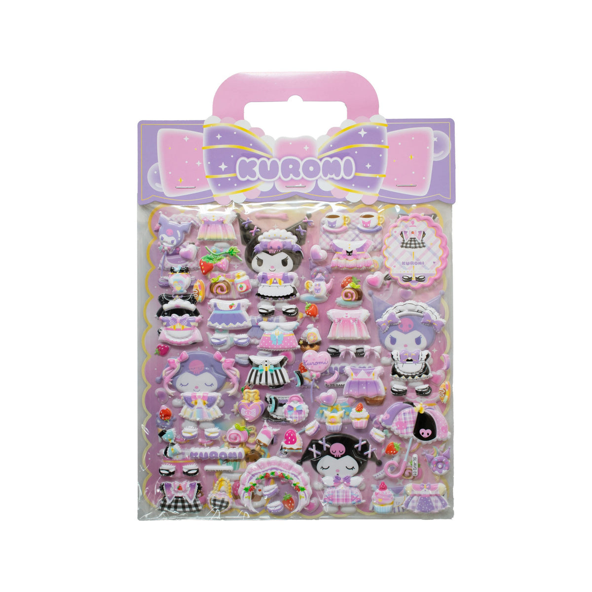 Zdjęcie produktu Hello Kitty and Friends Naklejki Kuromi Puffy Zestaw (10)