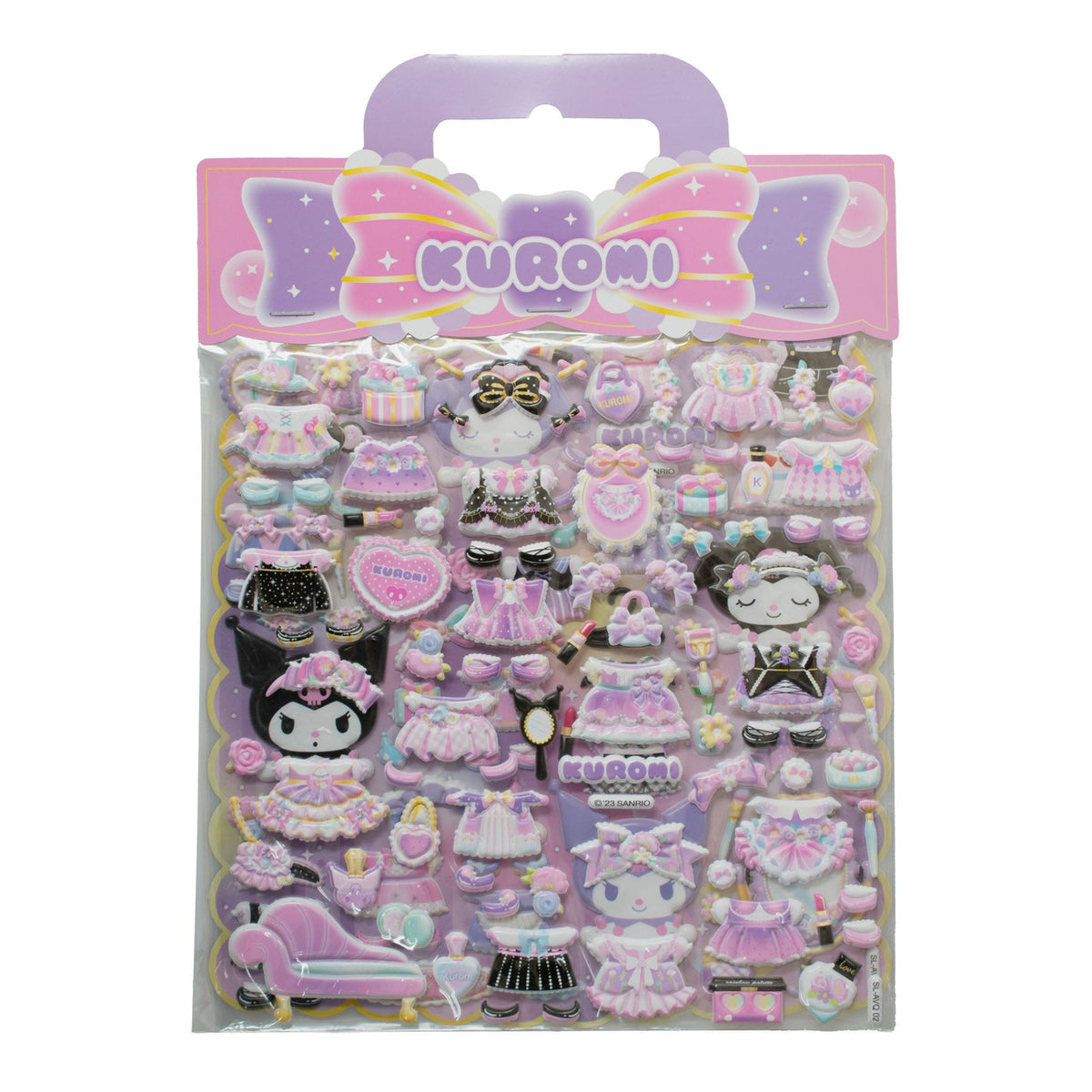 Zdjęcie produktu Hello Kitty and Friends Naklejki Kuromi Puffy Zestaw (10)