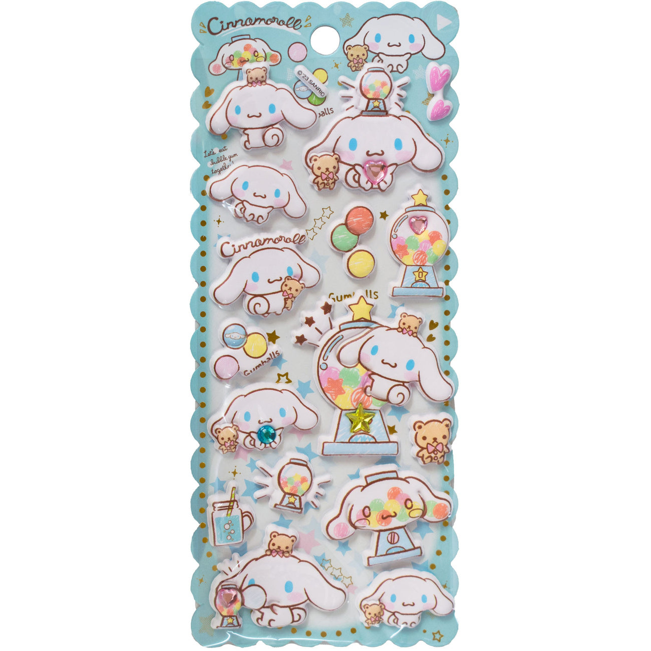 Zdjęcie produktu Hello Kitty and Friends Naklejki wypukłe Cinnamoroll zestaw (20)