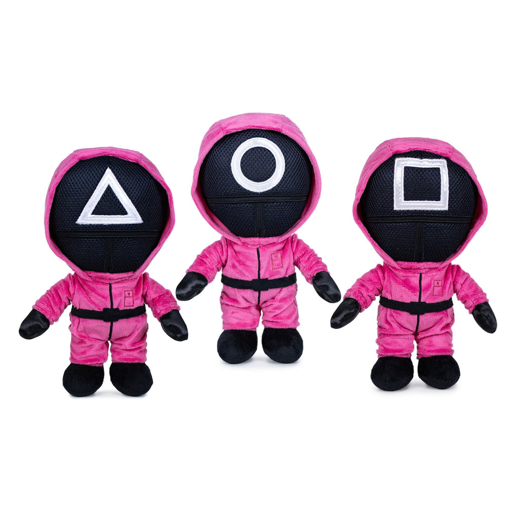 Zdjęcie produktu Squid Game Pluszowe Figurka Strażnicy 28 cm Zestaw (6)