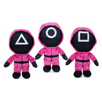 Zdjęcie produktu Squid Game Pluszowe Figurka Strażnicy 28 cm Zestaw (6)