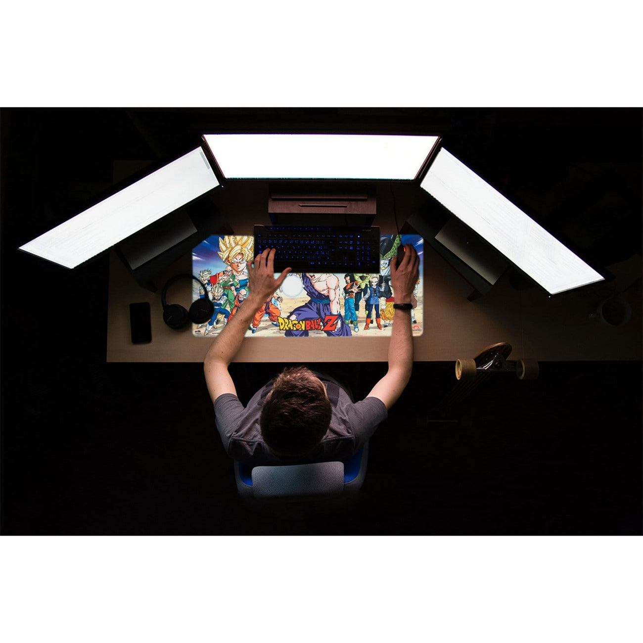 Zdjęcie produktu Dragon Ball Z XL Podkładka pod mysz Cell Saga 80 x 35 cm