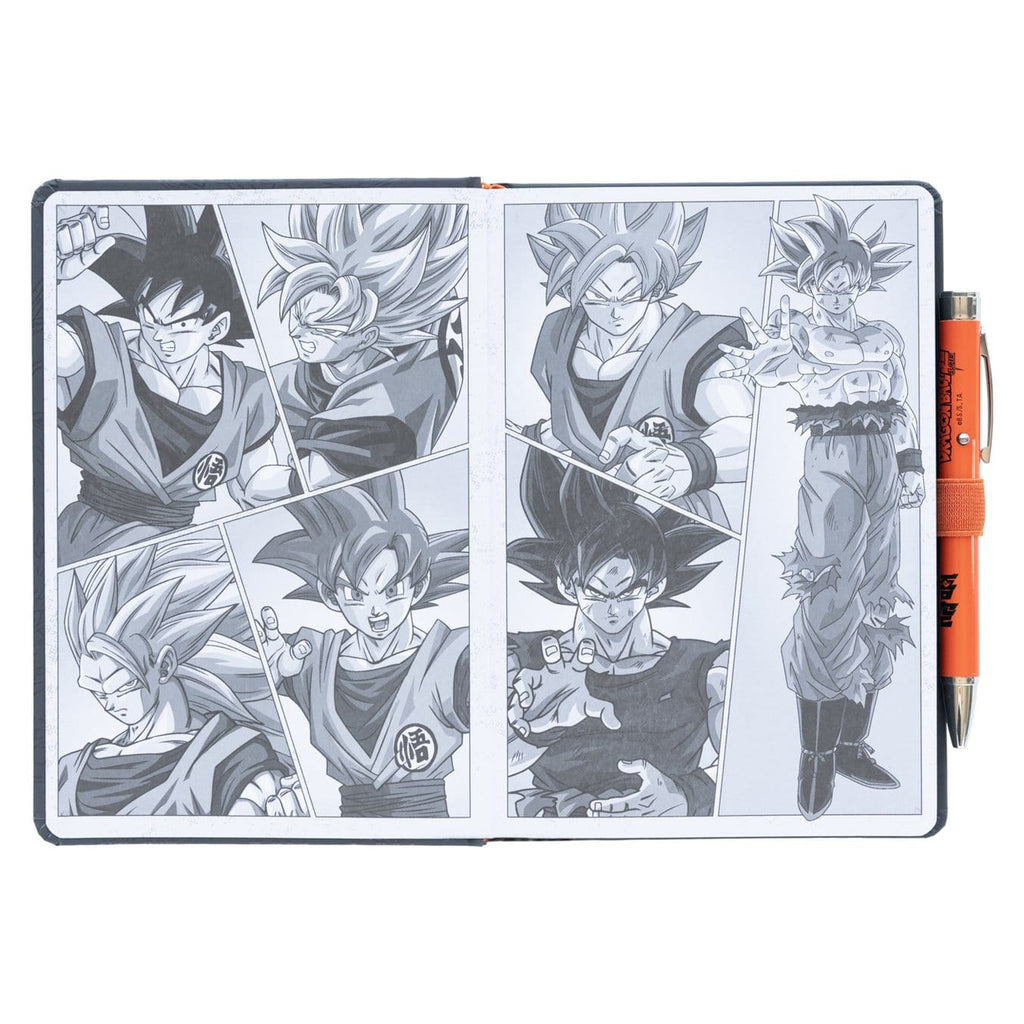 Zdjęcie produktu Dragon Ball Premium Notes A5 z długopisem–projektorem Super Goku