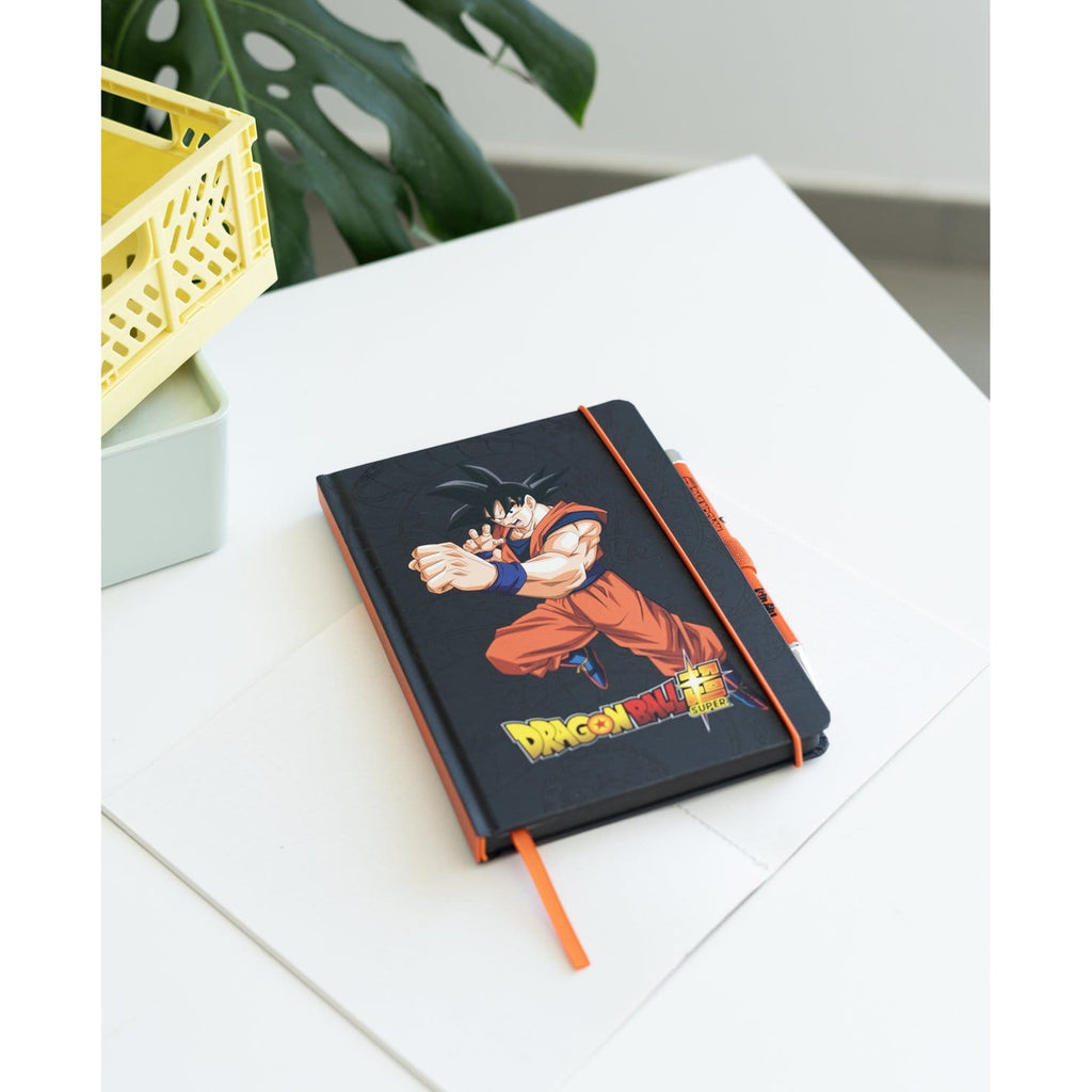 Zdjęcie produktu Dragon Ball Premium Notes A5 z długopisem–projektorem Super Goku