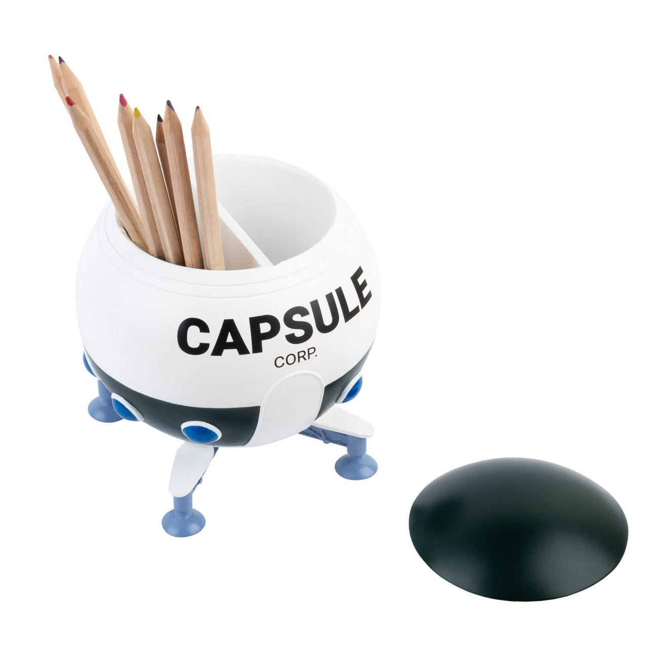 Zdjęcie produktu Dragon Ball Z Podstawka na Długopisy Statek Kosmiczny Capsule Corp