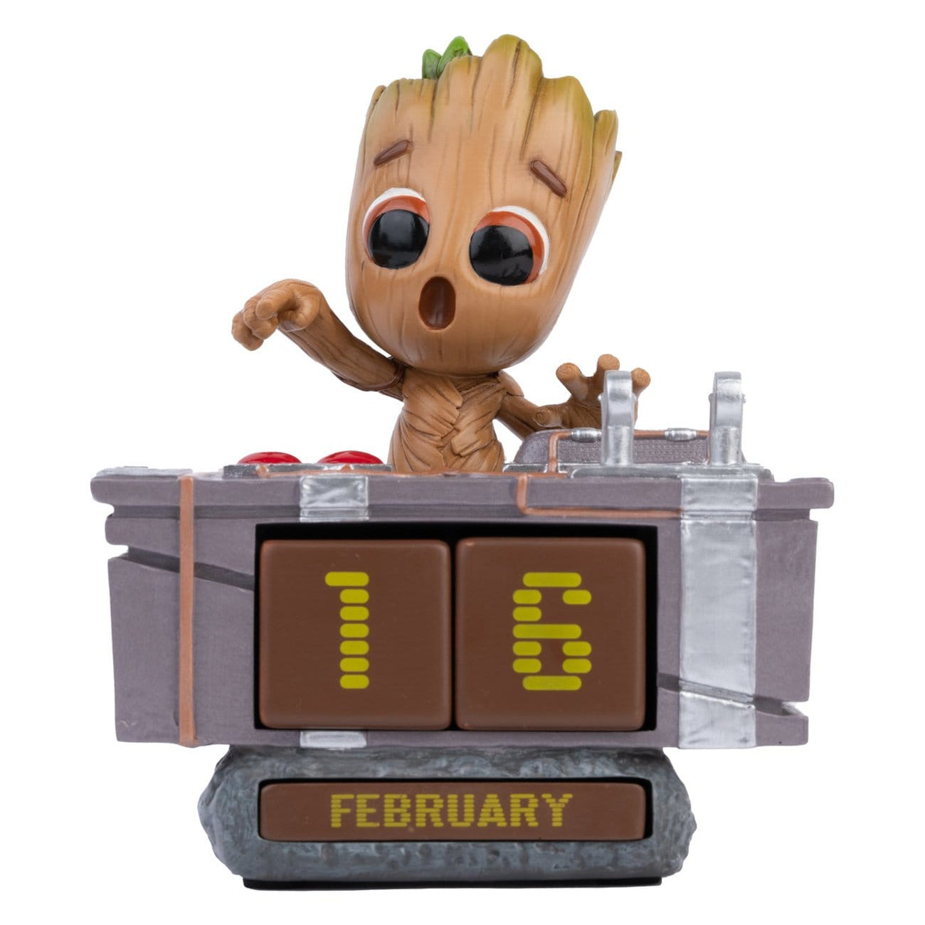 Product image Marvel 3D Eternal Calendar Groot Death Button 12 cm