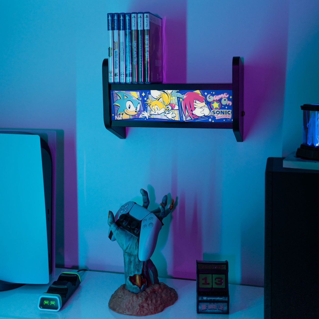 Zdjęcie produktu Lampa Sonic The Hedgehog z USB-C Arcade