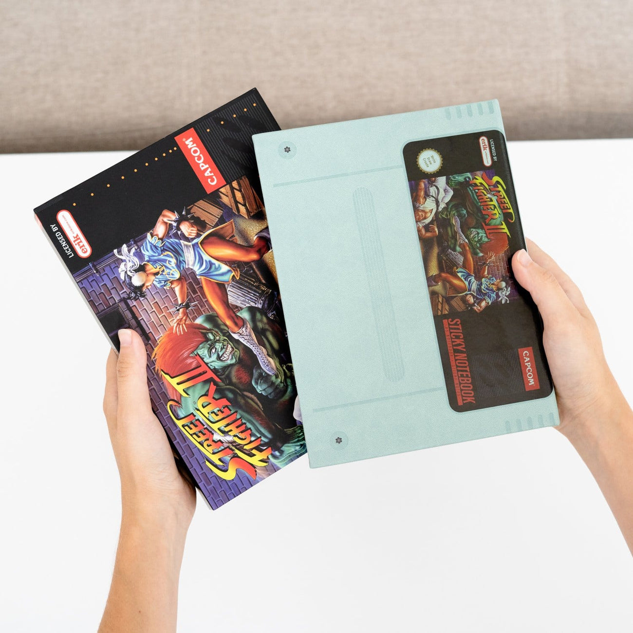 Zdjęcie produktu Street Fighter Premium notes z karteczkami samoprzylepnymi i etui A5