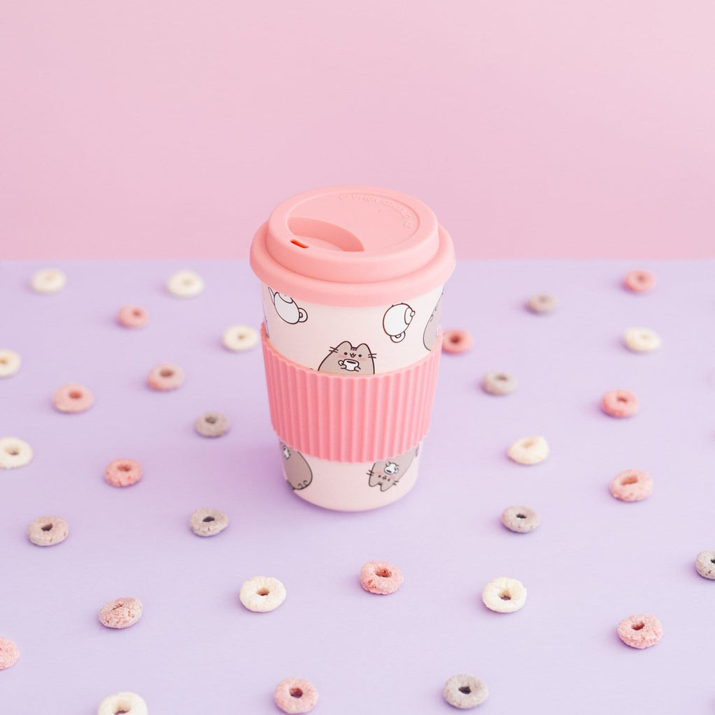 Zdjęcie produktu Kubek ceramiczny Pusheen z pokrywką 400 ml