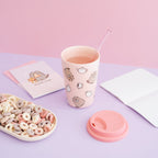 Zdjęcie produktu Kubek ceramiczny Pusheen z pokrywką 400 ml