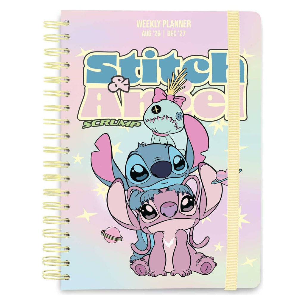 Zdjęcie produktu Disney terminarz tygodniowy 2026/2027 Stitch and Angel A5