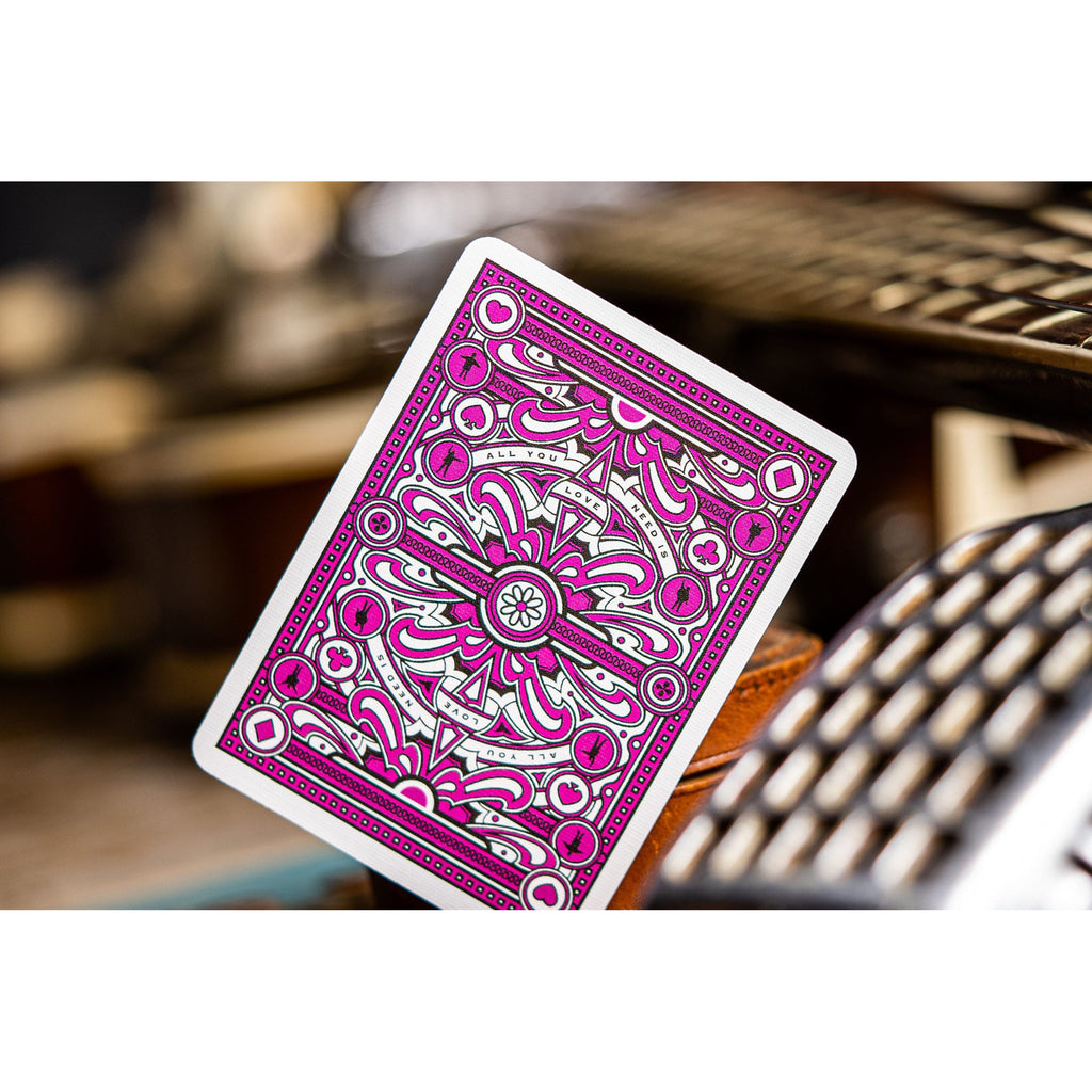 Zdjęcie produktu The Beatles Karty do gry Wersja Różowa