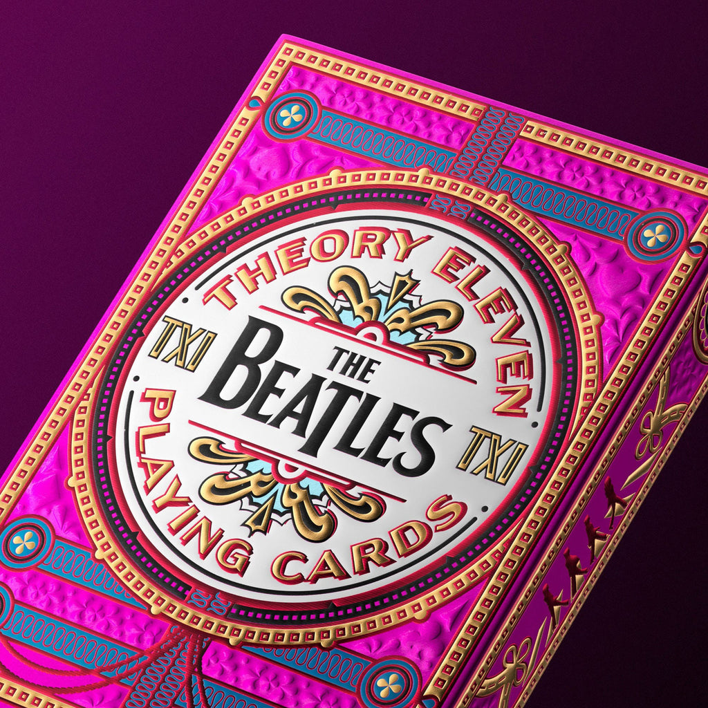 Zdjęcie produktu The Beatles Karty do gry Wersja Różowa