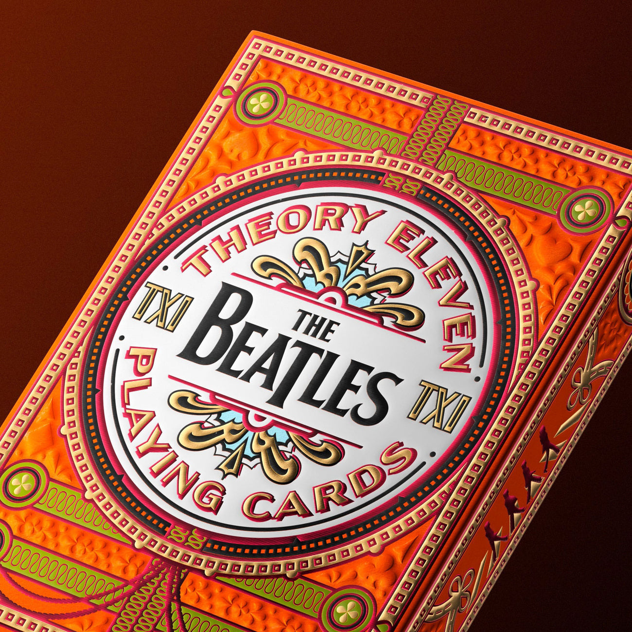 Zdjęcie produktu The Beatles Karty do gry Wersja Pomarańczowa