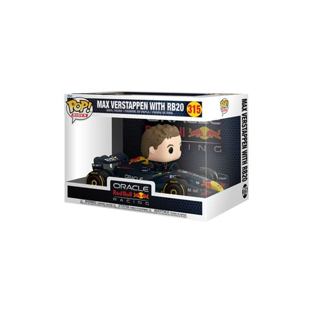 Zdjęcie produktu Formuła 1 POP! Rides Super Deluxe figurka winylowa RB – Verstappen z RB20 15 cm
