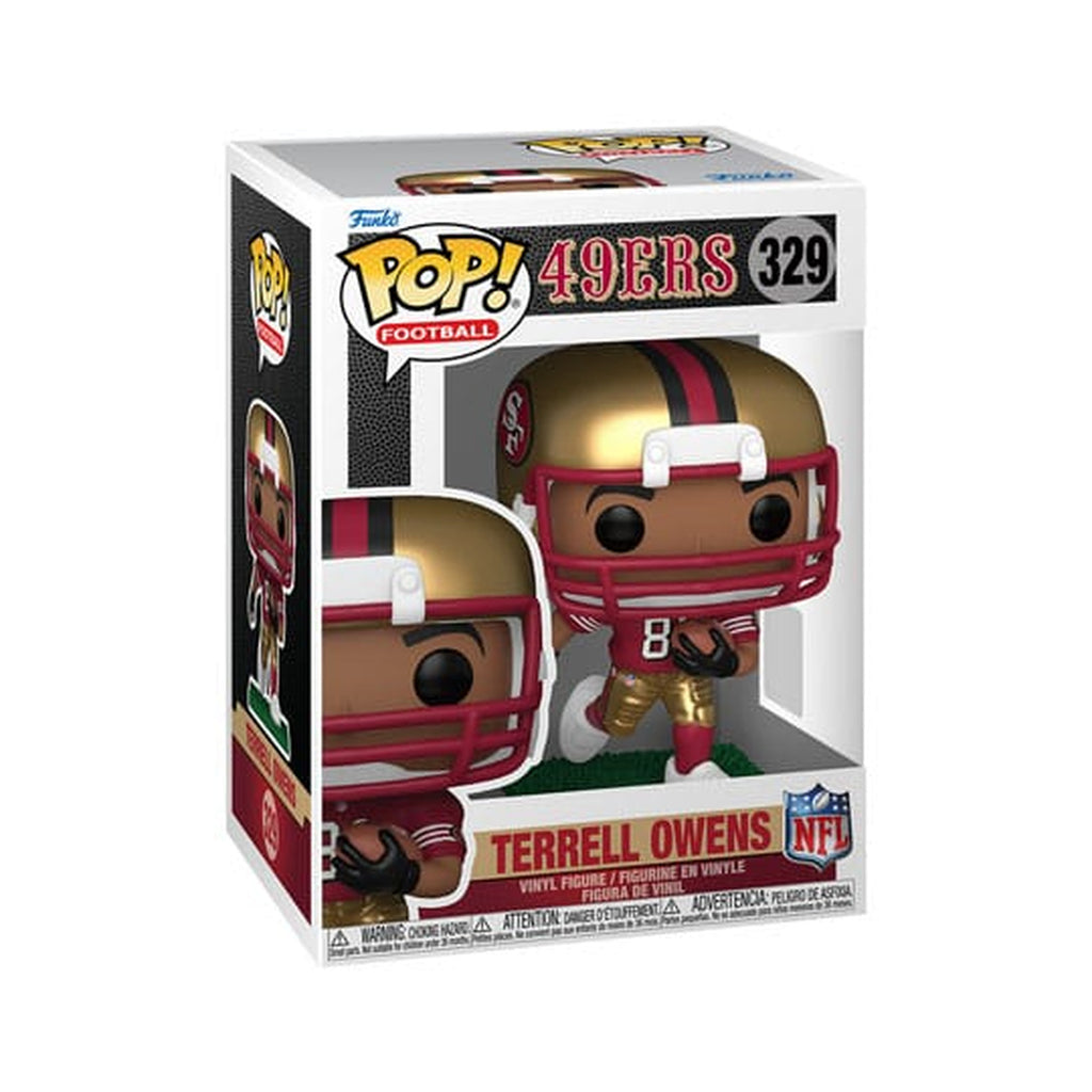 Zdjęcie produktu NFL: Legends POP! Sportowa figurka winylowa Legends - Terrell Owens (49ers) 9 cm