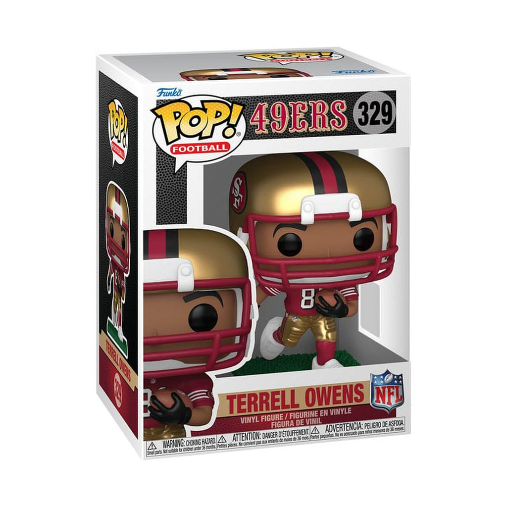 Zdjęcie produktu NFL: Legends POP! Sportowa figurka winylowa Legends - Terrell Owens (49ers) 9 cm