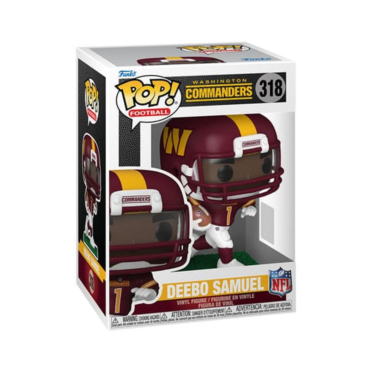 Zdjęcie produktu NFL: Legends POP! Sports Figurka Winylowa 49ers - Deebo Samuel (new) 9 cm