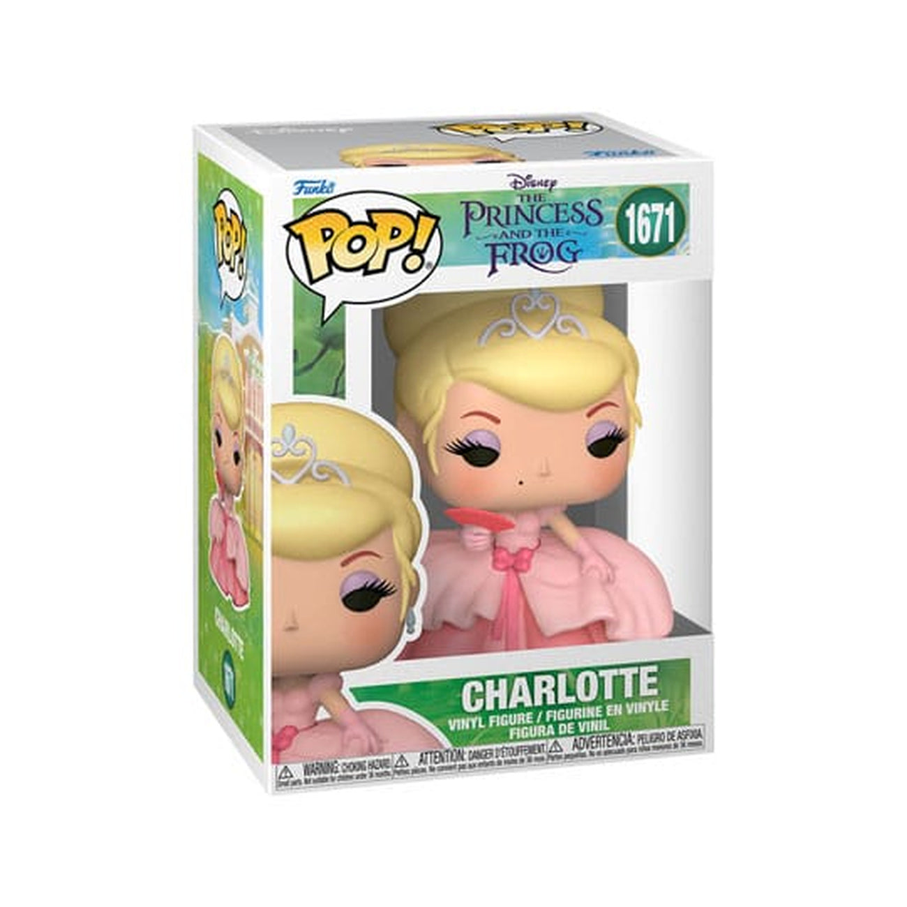 Zdjęcie produktu Księżniczka i żaba figurki POP! Vinyl Charlotte w/Chase 9 cm asortyment (6)
