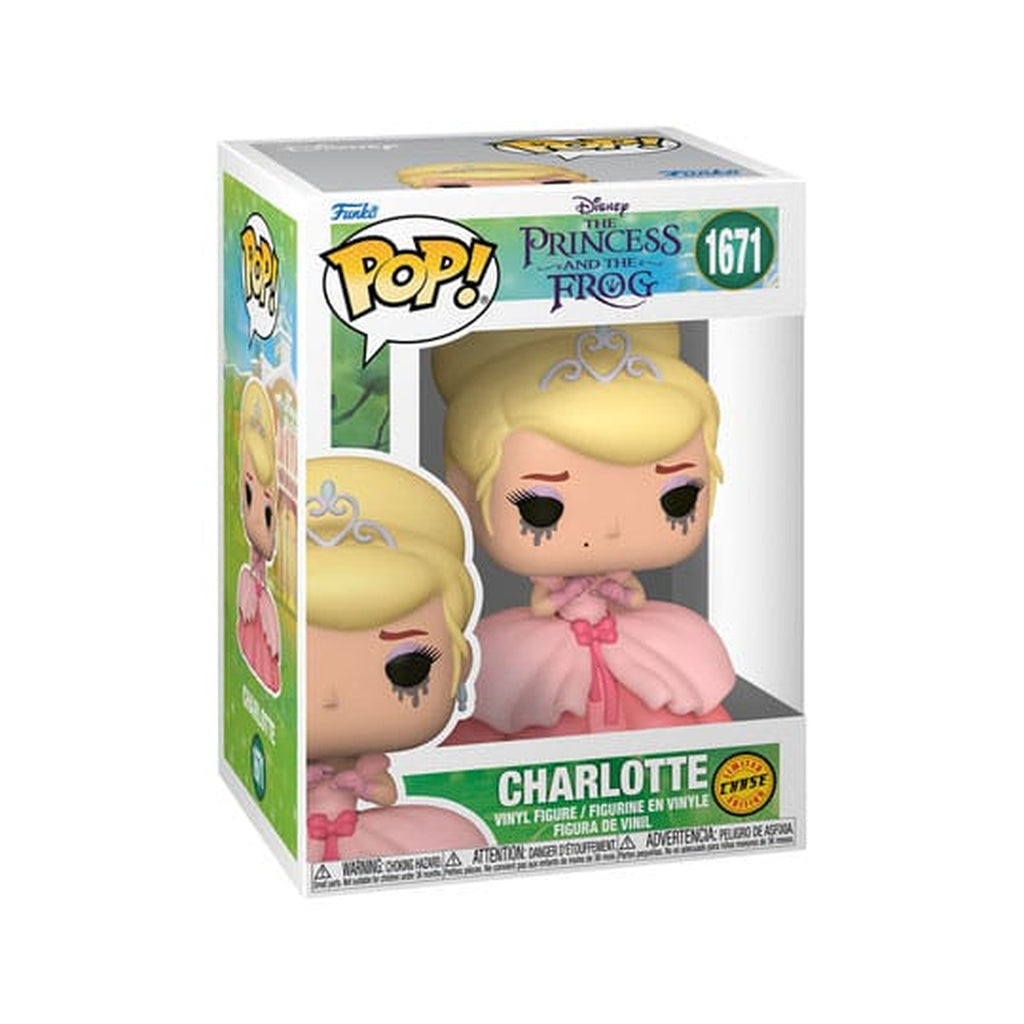 Zdjęcie produktu Księżniczka i żaba figurki POP! Vinyl Charlotte w/Chase 9 cm asortyment (6)