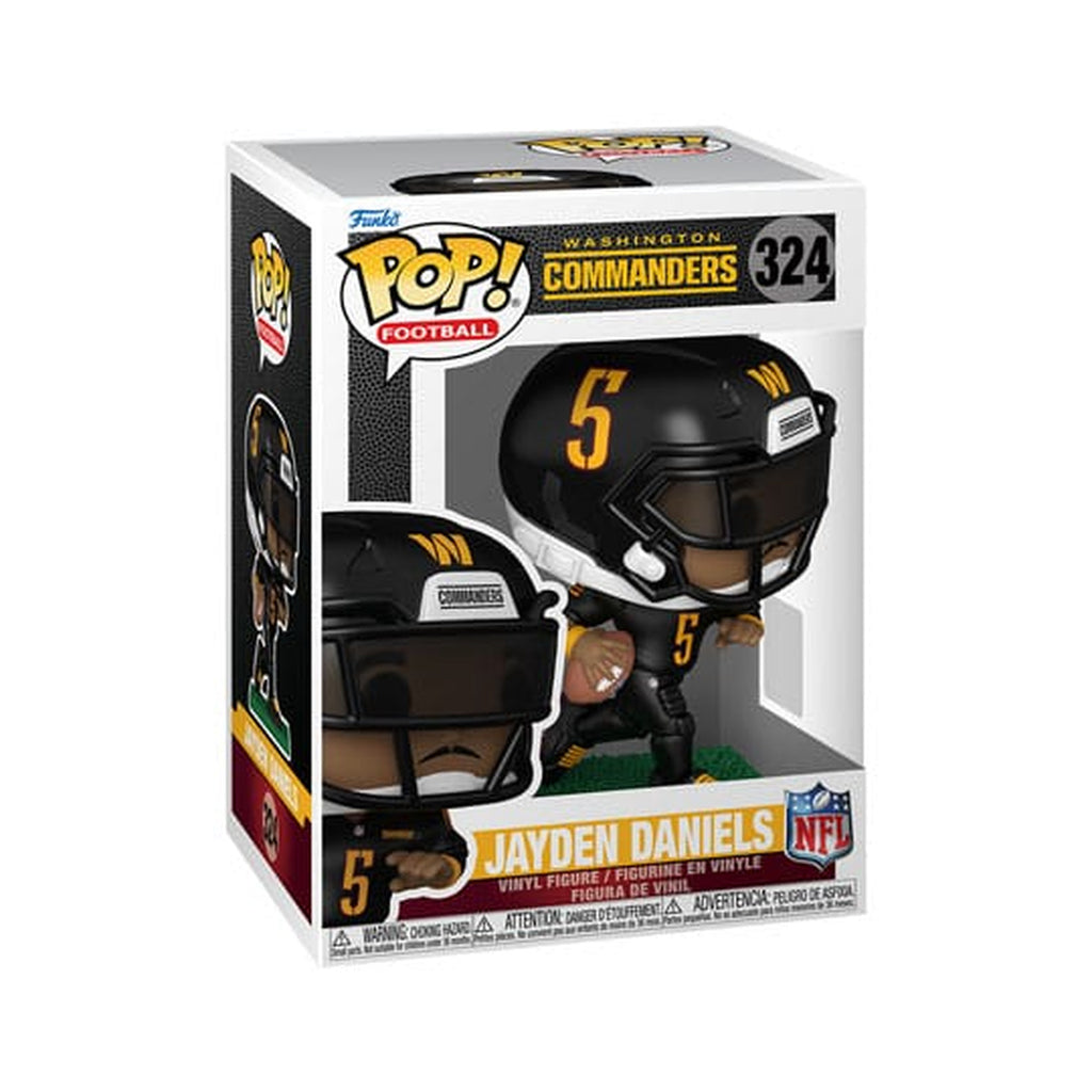 Zdjęcie produktu NFL: Legends POP! Figurka sportowa z winylu Commanders - Jayden Daniels 9 cm