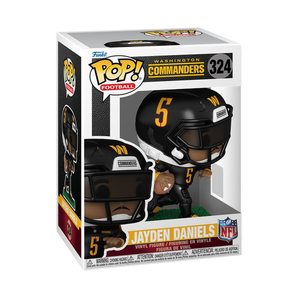 Zdjęcie produktu NFL: Legends POP! Figurka sportowa z winylu Commanders - Jayden Daniels 9 cm