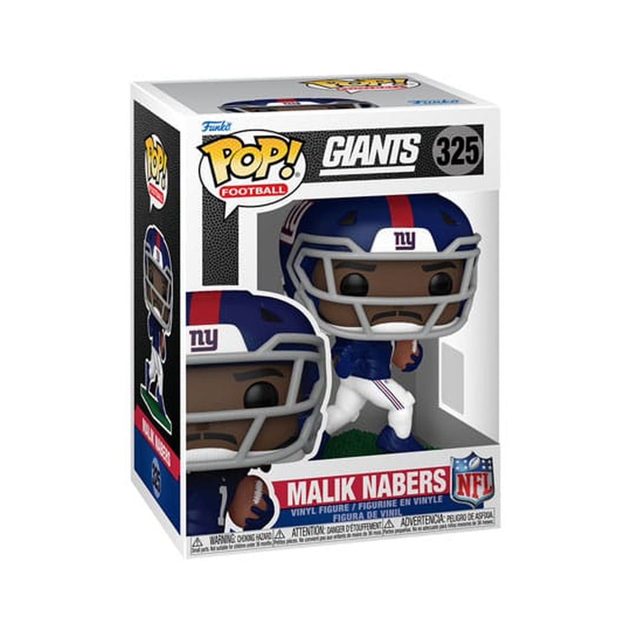 Zdjęcie produktu NFL: Legends POP! Figurka winylowa Sports Giants - Malik Nabers 9 cm