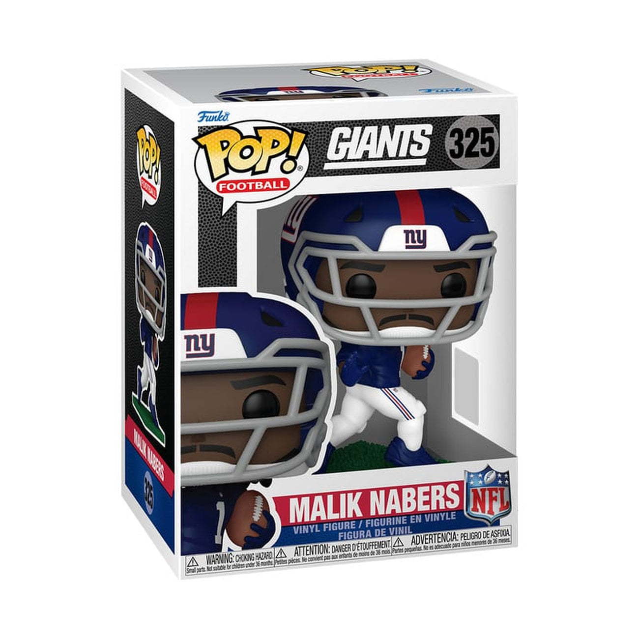 Zdjęcie produktu NFL: Legends POP! Figurka winylowa Sports Giants - Malik Nabers 9 cm