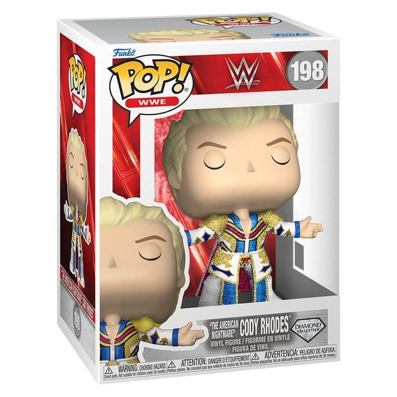 Zdjęcie produktu Figurka WWE POP! Vinyl Cody Rhodes 9 cm