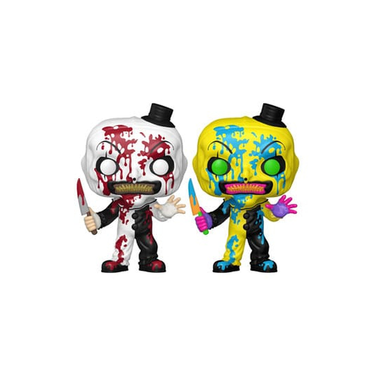 Product image Terrifier POP! Movies Vinyl Figure Art the Clown (BD) w/CH heo exclusive assortment (6) 9 cm