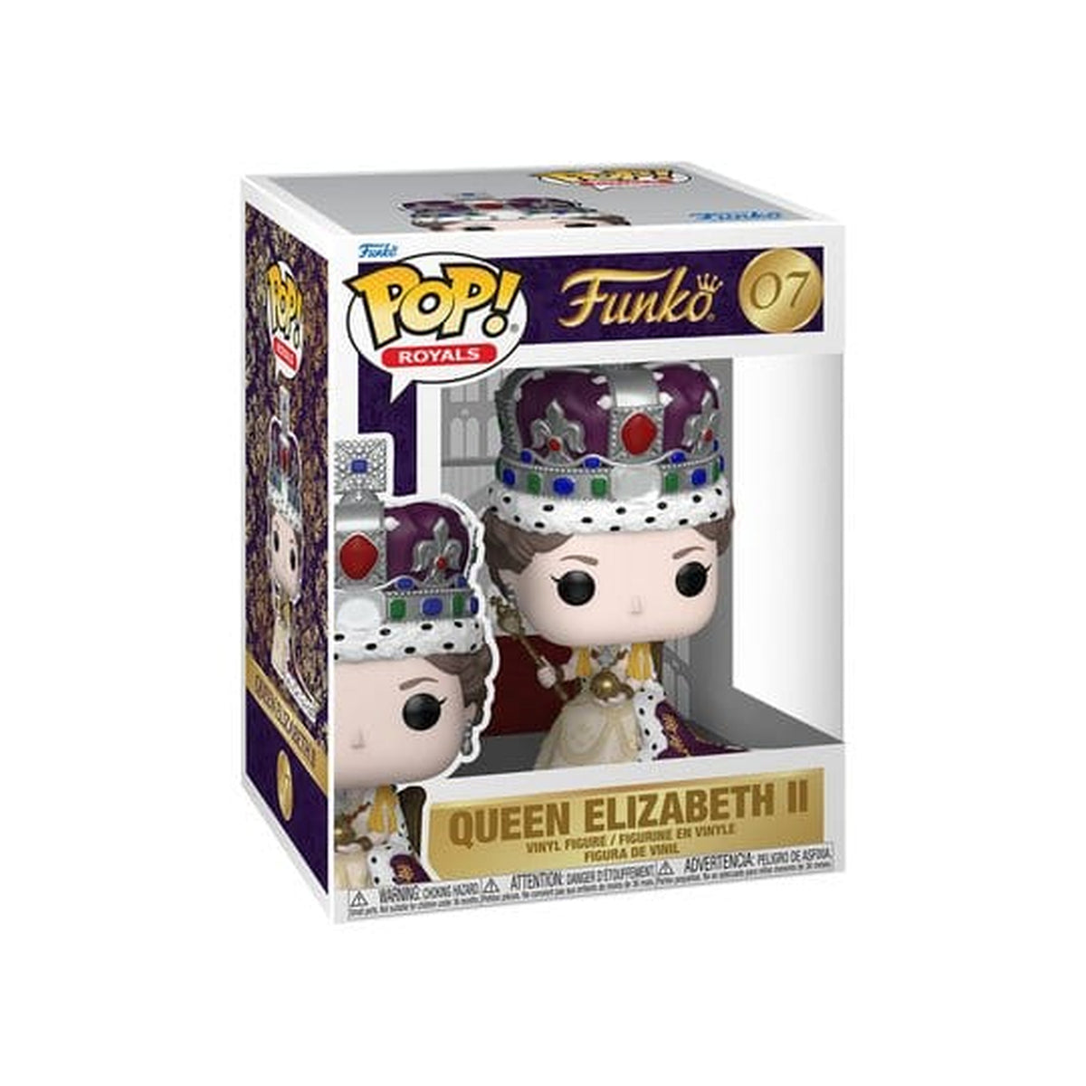 Zdjęcie produktu Queen Elizabeth II POP! Premium figurka winylowa 100th - Queen Elizabeth II (Coronation) 9 cm