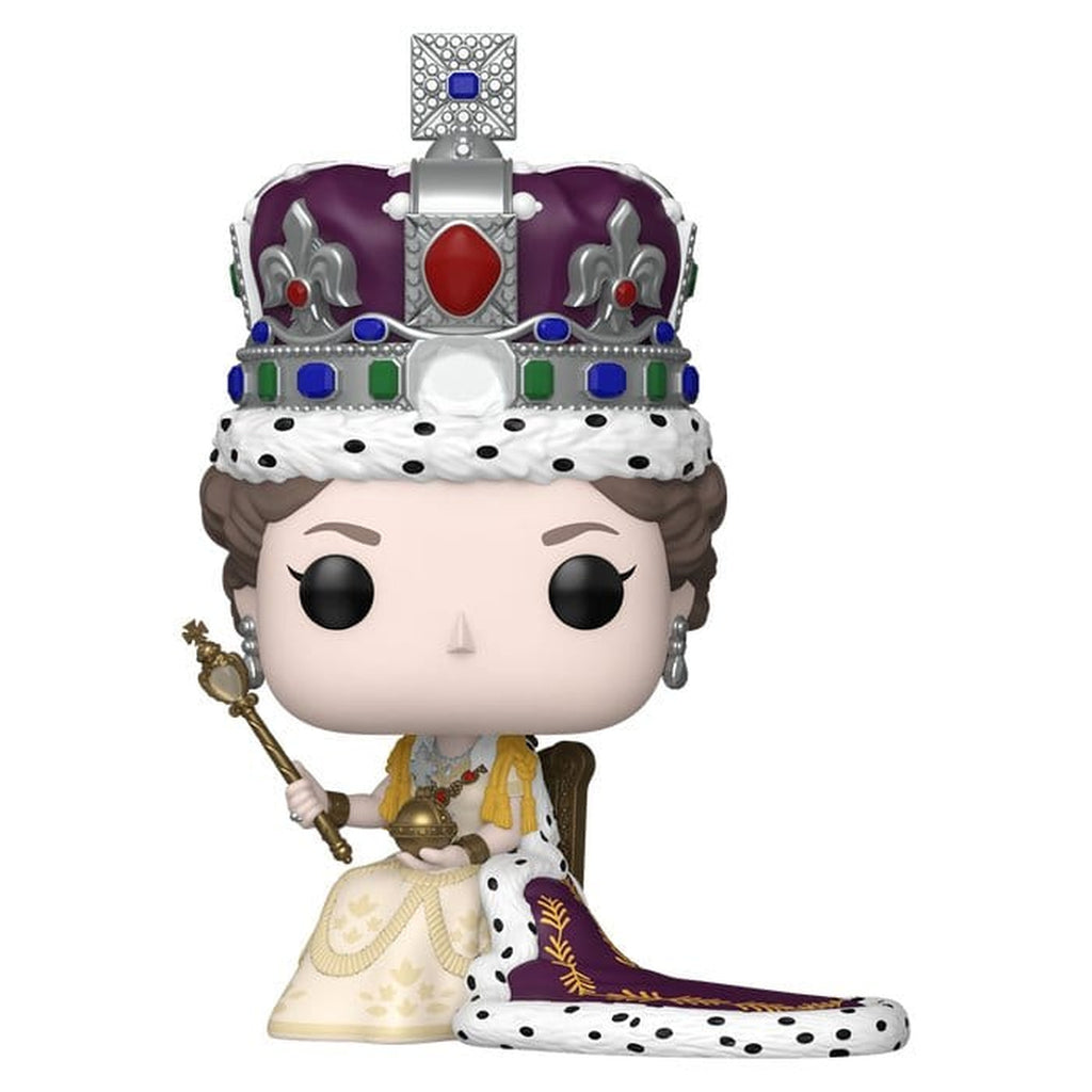 Zdjęcie produktu Queen Elizabeth II POP! Premium figurka winylowa 100th - Queen Elizabeth II (Coronation) 9 cm