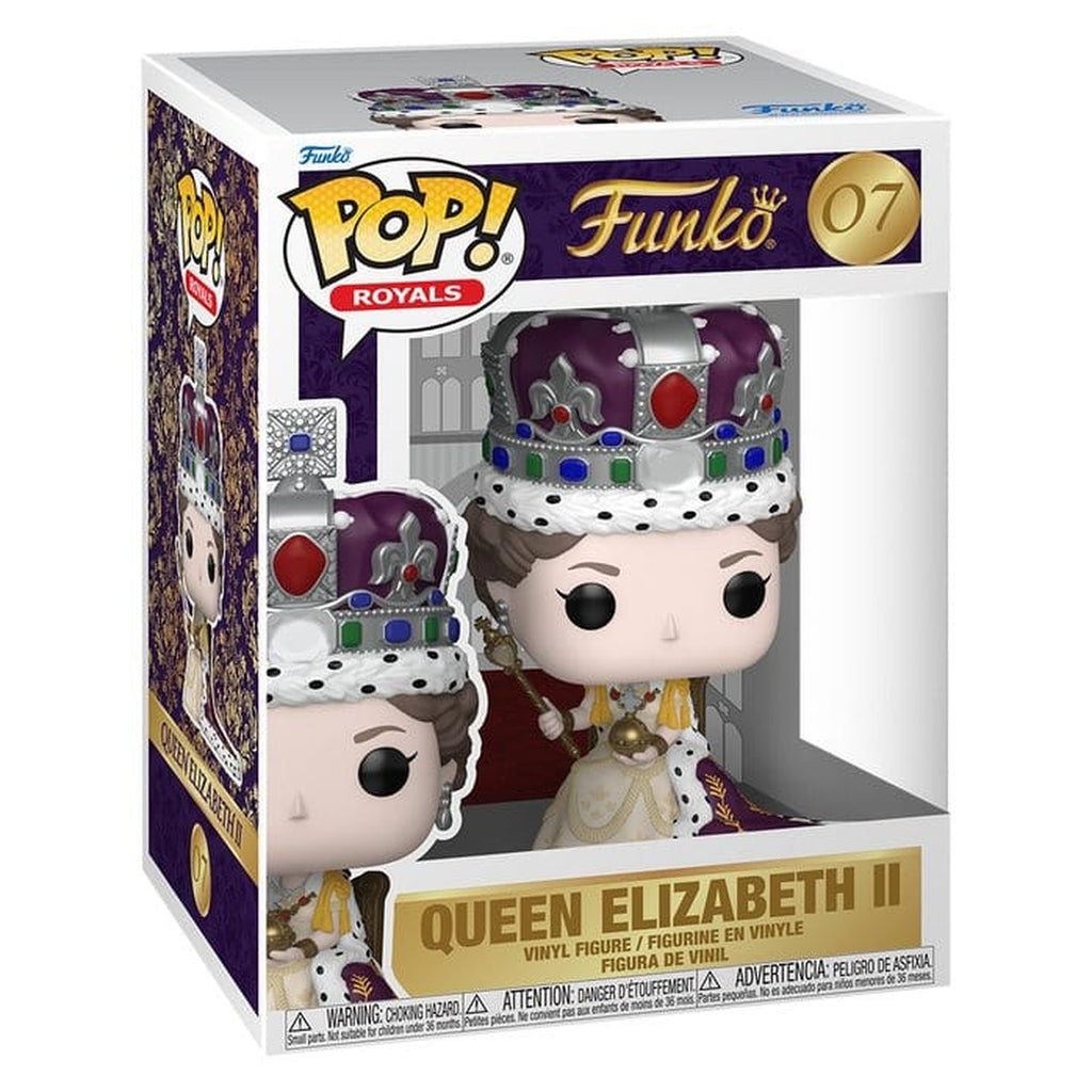 Zdjęcie produktu Queen Elizabeth II POP! Premium figurka winylowa 100th - Queen Elizabeth II (Coronation) 9 cm