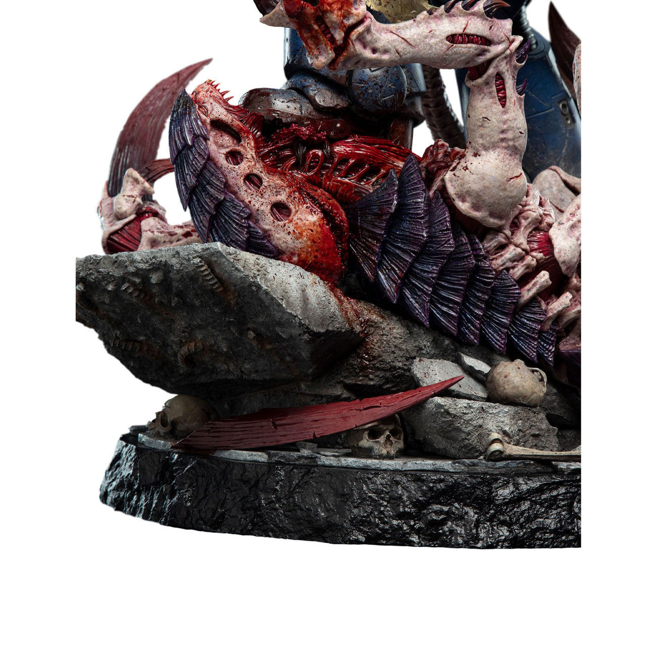 Zdjęcie produktu Warhammer 40,000: Space Marine 2 Figura 1/6 Lieutenant Titus Battleline Edition 63 cm