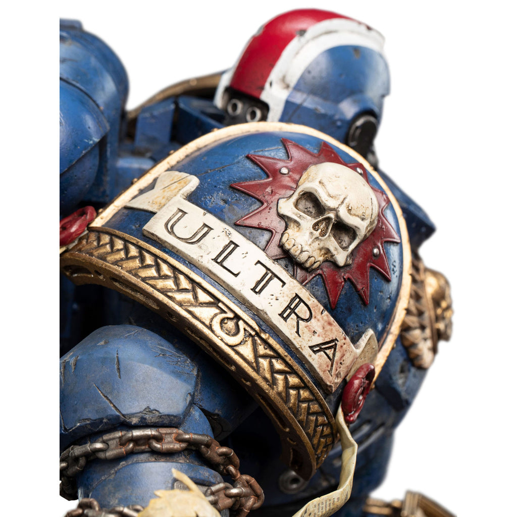 Zdjęcie produktu Warhammer 40,000: Space Marine 2 Figura 1/6 Lieutenant Titus Battleline Edition 63 cm