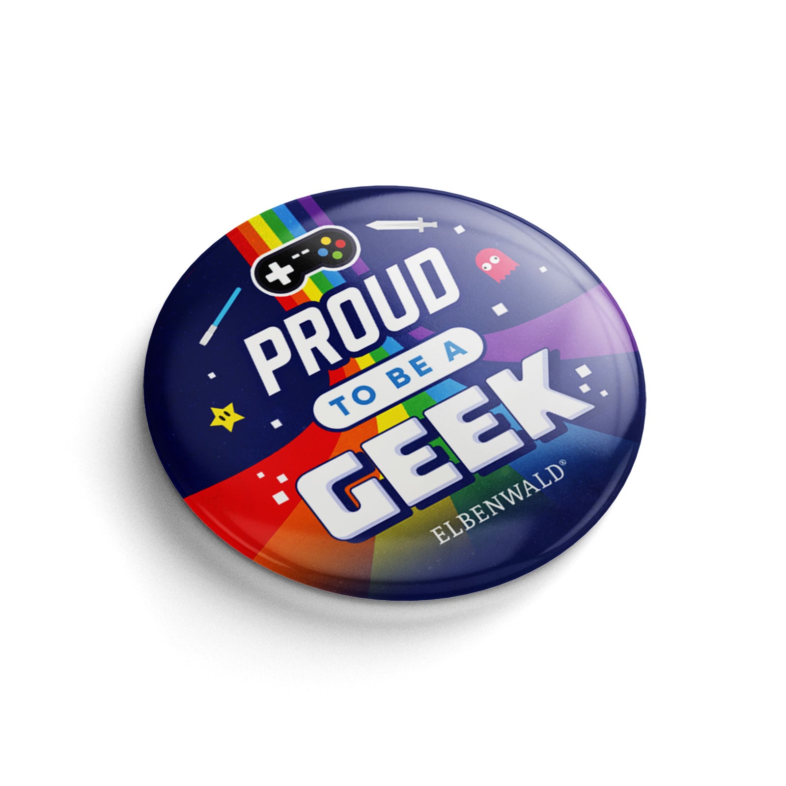 Zdjęcie produktu Przypinka Proud to Be a Geek