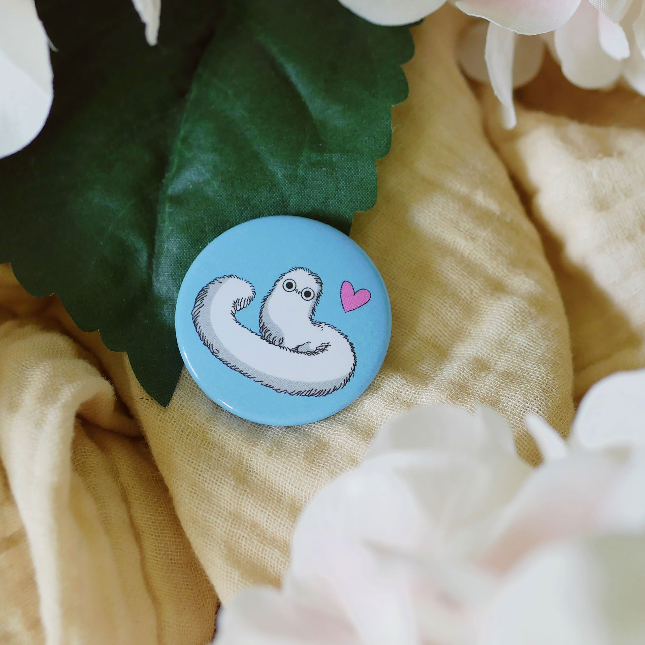 Product image Brushworm Button for Atelier of Witch Hat Fans