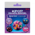 Zdjęcie produktu KPop Demon Hunters – zestaw 5 przypinek Huntrix